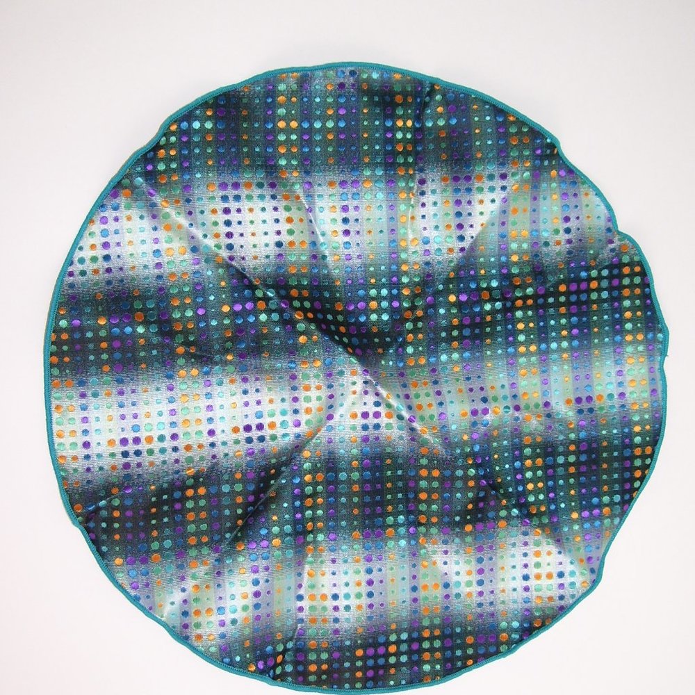 St. Patrick Blue Polka dot Bow Tie Hank Flower Set - Picture 5 of 8